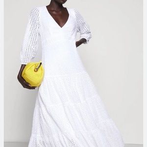 NWT JCREW eyelet maxi dress